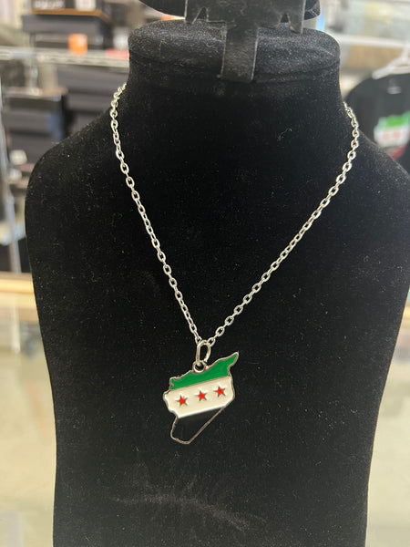 Syria Necklace Flag