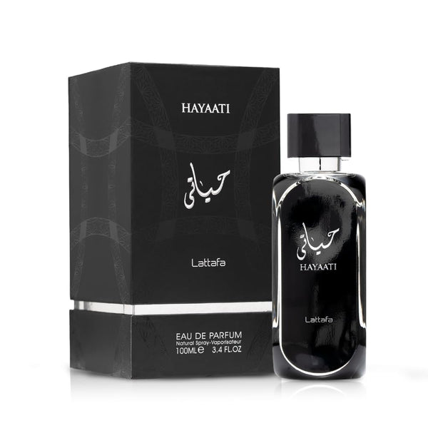 Lattafa Hayaati for Men Eau de Parfum Spray, 3.4 Ounce