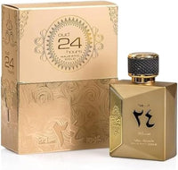 Ard Al Zaafaran 24 Hours Majestic Gold Oud for Unisex Eau de Parfum Spray, 3.4 Ounce