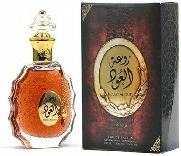 Lattafa Rouat Al Oud for Unisex Eau de Parfum Spray