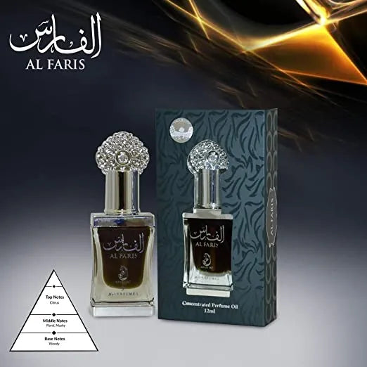 ARABIYAT AL FARIS CONCENTRATED PERFUME OIL 12ML