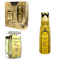 Nabeel Habibi Lil Abad Gift Set 100 ML Spray and 200 ML Deo