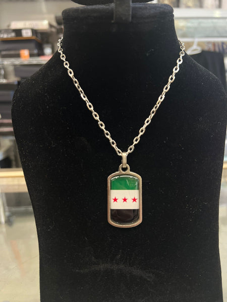 Syria Necklace Flag