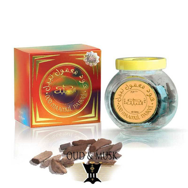 OUDH MAMUL INCENSE - (40GMS WOODCHIPS) BY NABEEL