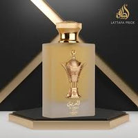 Lattafa Al Areeq Gold for Unisex Eau de Parfum Spray, 3.4 Ounce