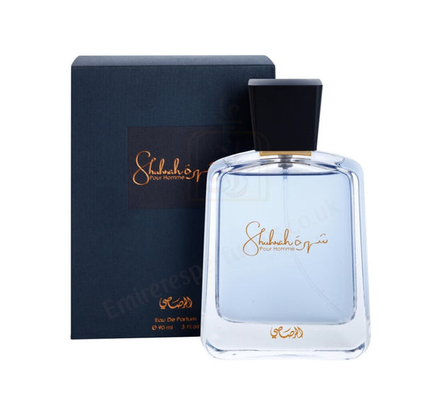 Shuhrah Pour Homme Edp 90ml woody By Rasasi-100% Original